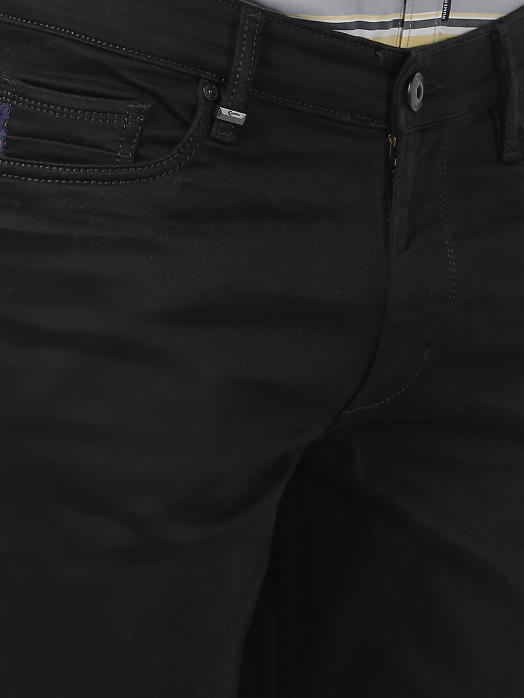 Numero Uno Men Solid Black Jeans